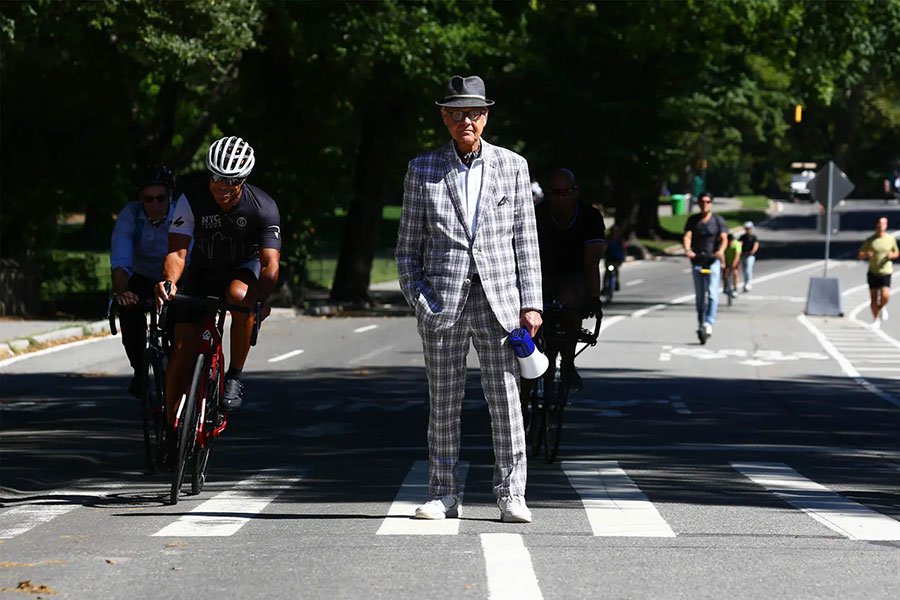 71 Year Old Activist Takes on Speeding Cyclists in Central Park