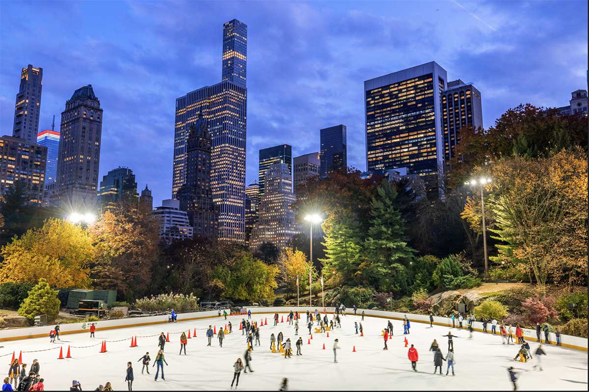 Where to Find Outdoor Ice Skating Rinks in NYC
