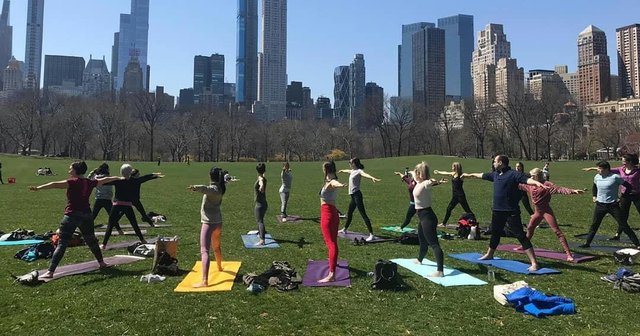 Best Outdoor Yoga Spots in NYC