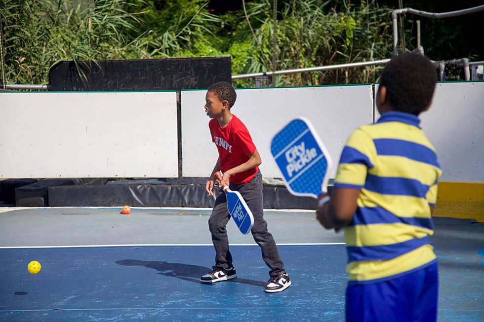 Harlem Community Group Introduces Neighborhood Kids to Pickleball