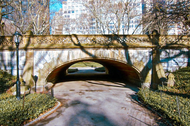 Greyshot Arch in Central Park