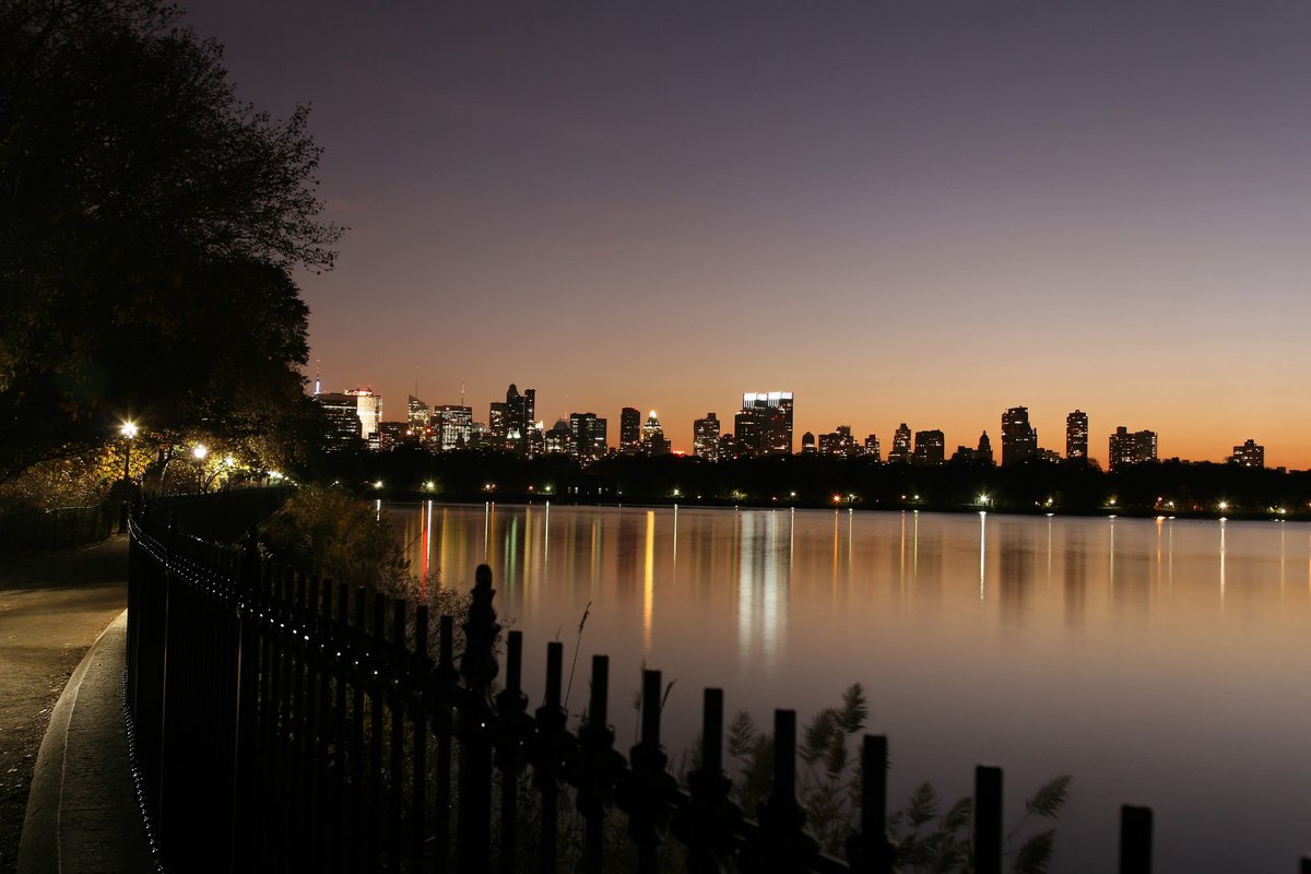 Центральный парк ночью