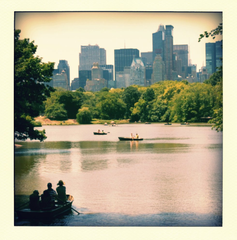 Hot afternoon in Central Park