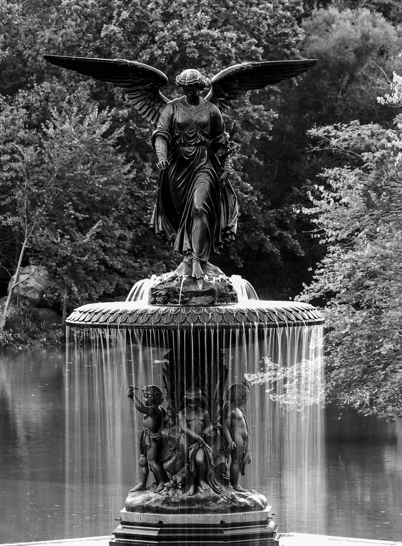 Bethesda Fountain  Reymon de Real Photography