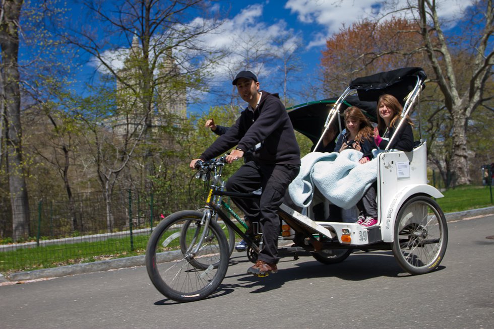tandem bike rental central park
