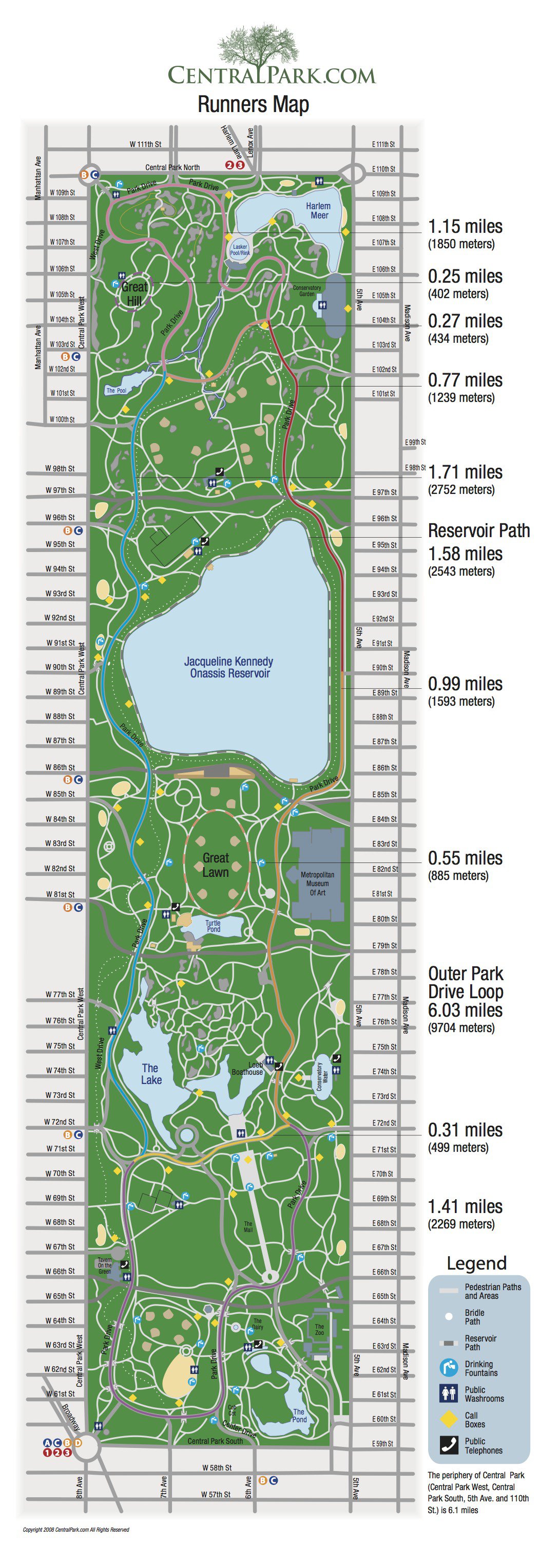 simple central park map