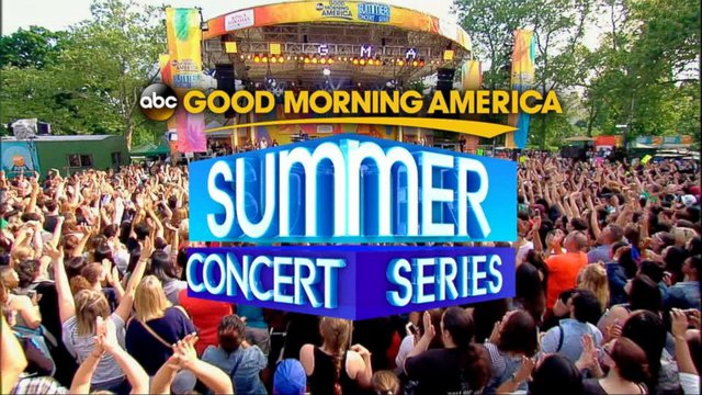46++ Good morning america summer concert series central park august 2 info
