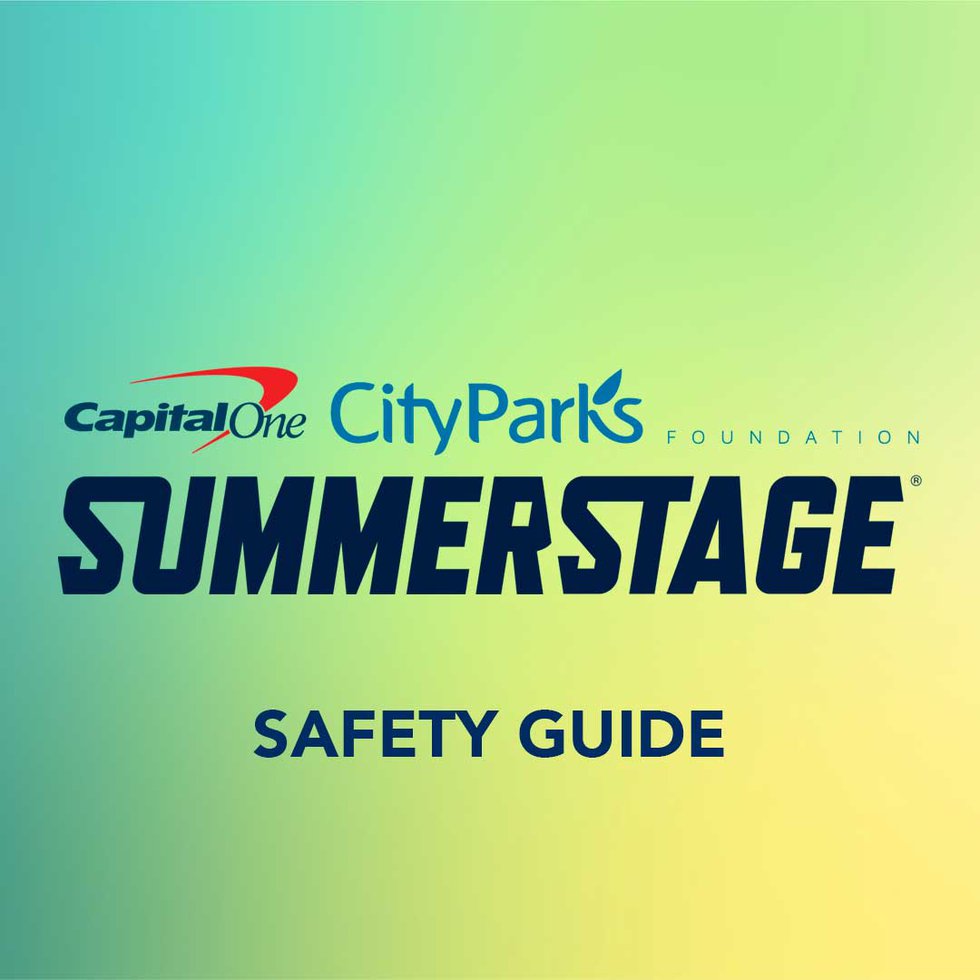 SummerStage Safety Guide 2021