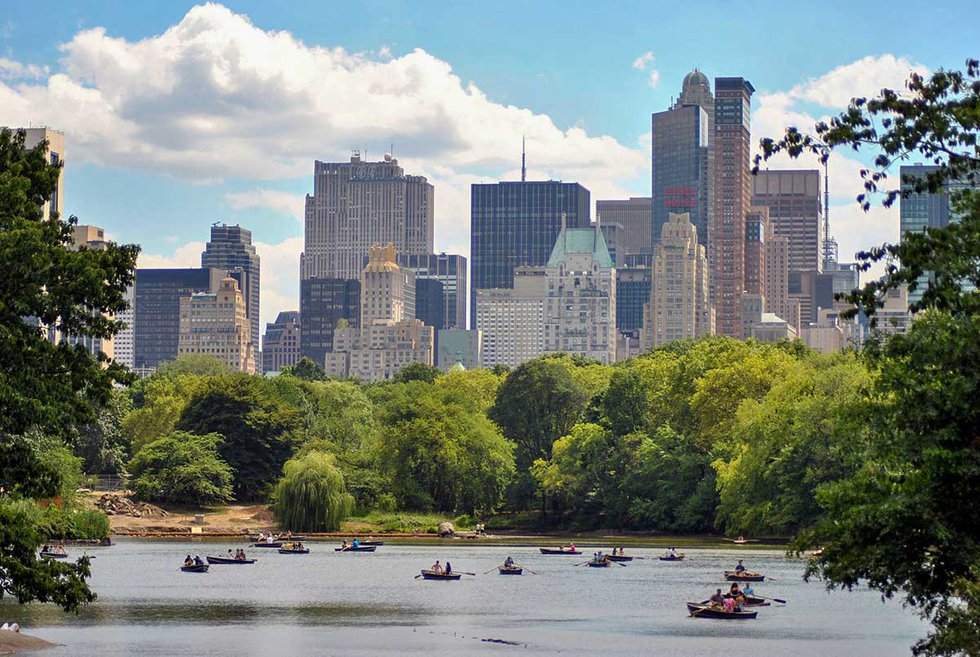 Row Boat Rentals and Gondola Rides Central Park NYC